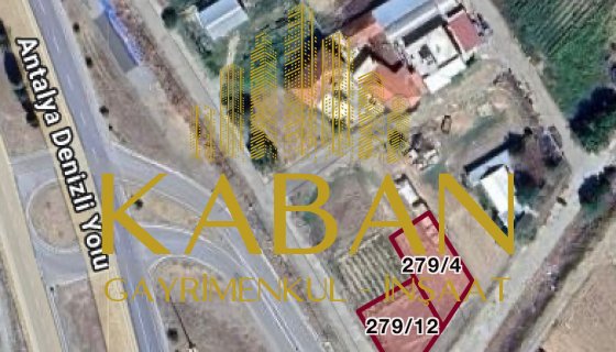 KUMAFŞARI ANTALYA YOLUNA 60 METRE MESAFEDE SATILIK ARSA